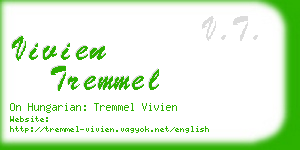 vivien tremmel business card